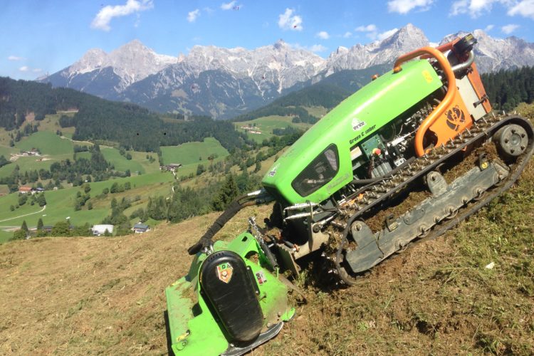 Mulchraupe LV500 im Almeinsatz
